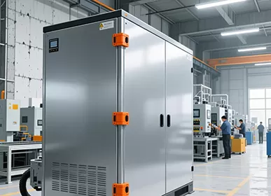 Sistemi di accumulo di energia con assistenza per collegamento rapido