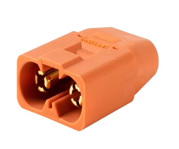 Connettore per pacco batterie di accumulo energetico